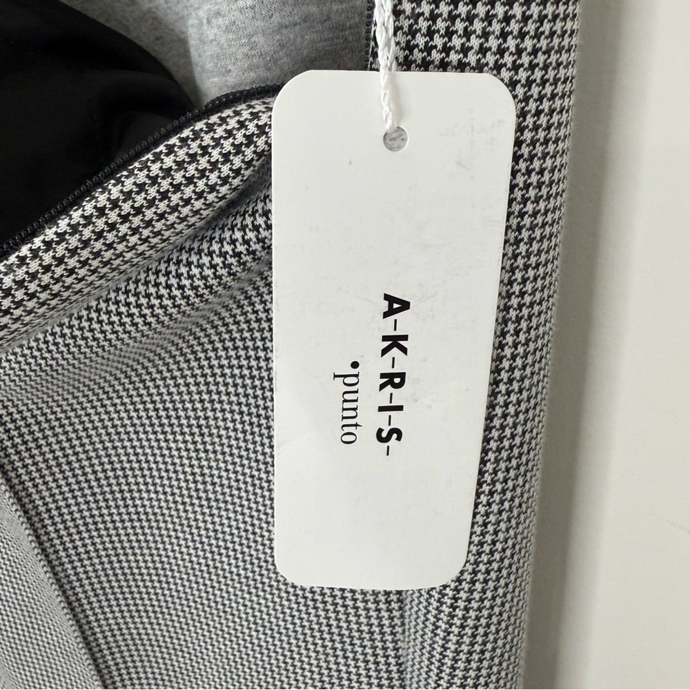 Akris Punto Houndstooth Franca Ankle Trouser Pants Size 4 NEW - Picture 14 of 15